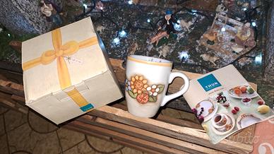 Thun Tazza Latte Country Girasole Mug