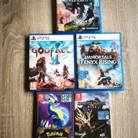 Giochi Ps5 e Switch 