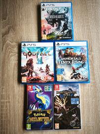 Giochi Ps5 e Switch 