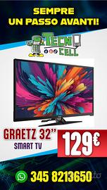 GRAETZ 32" SMART TV