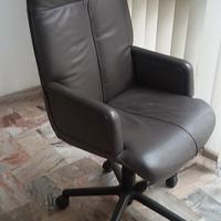 POLTRONA UFFICIO IN PELLE