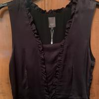 Vestito lungo nero ICHI nuovo