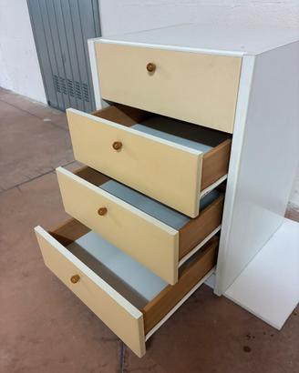 Cassettiera alta 70 cm  4 cassetti