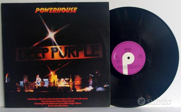 DEEP PURPLE, "Powerhouse", LP usato  Cuneo