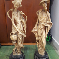 Vintage. Coppia statue cinesi anni 60