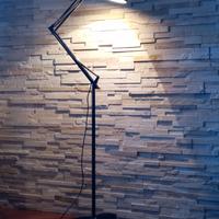 Lampada industriale da terra anni 50/60