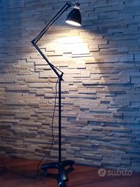 Lampada industriale da terra anni 50/60