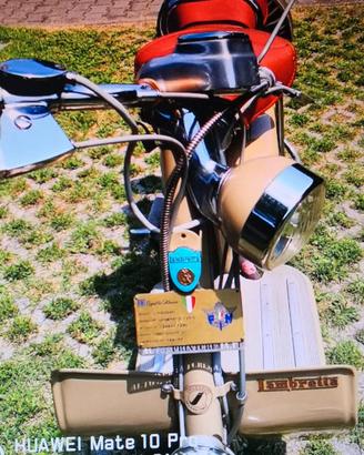 Lambretta 125 c 1951 super accessoriata ULM