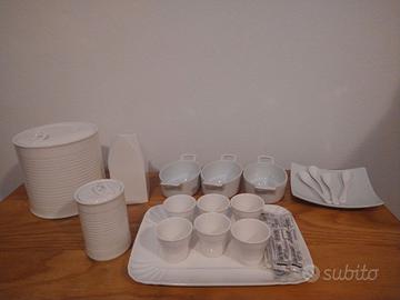 Set tazzine caffè + biscottiera SELETTI