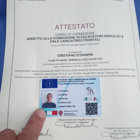 Escavatorista e palista mmt