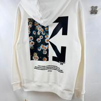 Felpa Off-White x Flowers Bianca