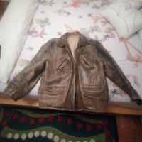 giubbotto pelle vintage