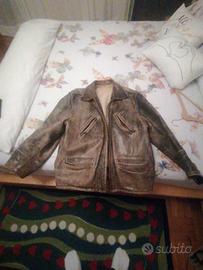 giubbotto pelle vintage