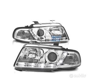 FARI PER AUDI A4 B5 94-99 LUCE DIURNA A LED FONDO 