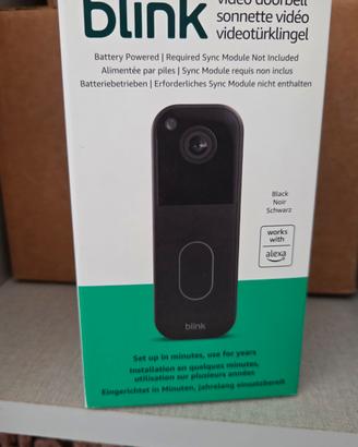 Amazon blink video doorbell 