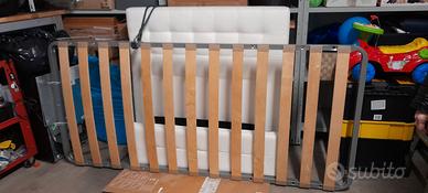 letto singolo con contenitore 