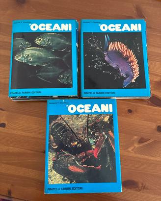 Raccolta completa “Gli oceani” di Jacques Cousteau