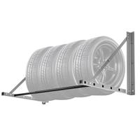 Supporto Porta Pneumatici Pieghevole da Parete