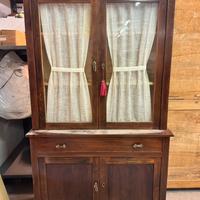 Vetrinetta in  legno massello