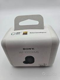Sony WF-1000XM6 Cuffie In-ear + Custodia. NERO