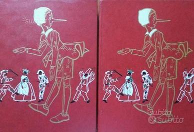 Pinocchio 2 volumi - 21 dischi fabbri editori 1968