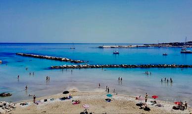 Casa vacanza a Otranto spiaggia libera di fronte