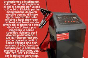 Caricabatteria Starter Fisso Auto Moto Camion ecc