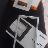 Cornice e Placca Bianca per Linergy Ledy 