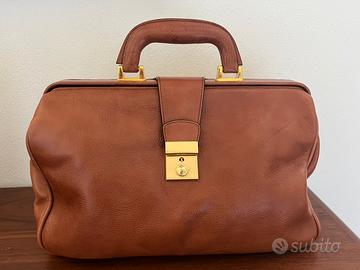 Borsa medico in pelle cuoio Menarini nuova