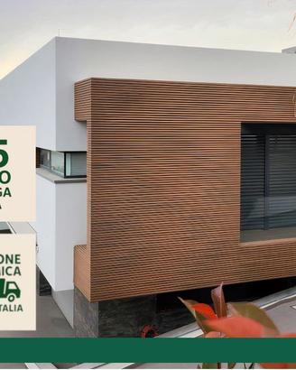 Rivestimento facciate effetto legno WPC Airshield