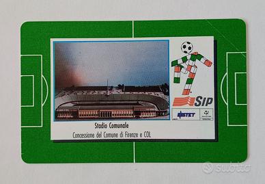 CARTA TELEFONICA SIP STADIO DI FIRENZE