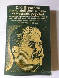 Z.K.Brzezinski, Storia dell'URSS - Franco Angeli