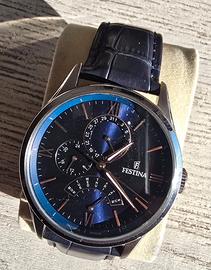 Festina Blu notte con particolari oro
