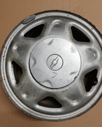 cerchi originali in ferro Chevrolet Spark