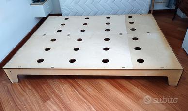 Letto matrimoniale TOTEM ecologico