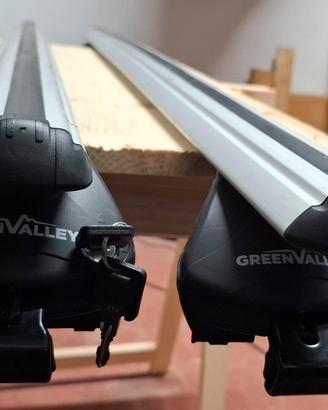 barre portatutto alluminio universali greenvalley