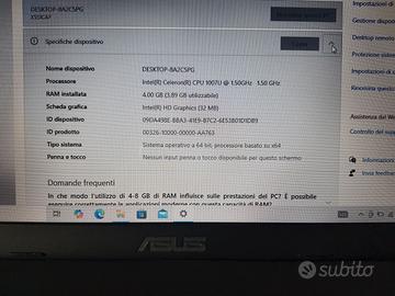 NOTEBOOK ACER + STAMPANTE EPSON