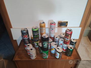 Lattine di birra Vintage lotto 10