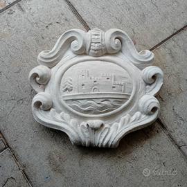 emblema in pietra di Vicenza 