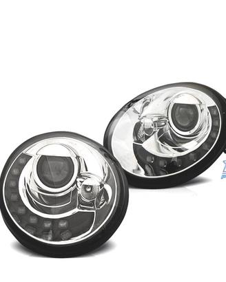 FARI VOLKSWAGEN VW BEETLE 98-05 LUCE DIURNA FONDO 
