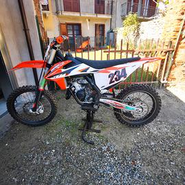 KTM 125 SX cross ufficiale hgs poletti