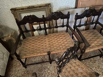 Sedie vintage per salotto