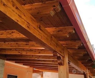Copertura in legno