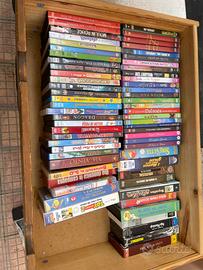 Lotto VHS e DVD Disney, cartoni, film e rarità