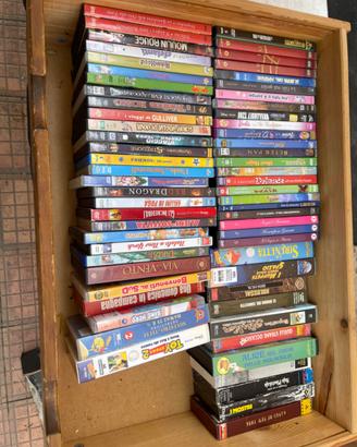 Lotto VHS e DVD Disney, cartoni, film e rarità