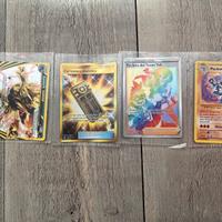 Lotto carte pokemon rare e fuoriserie