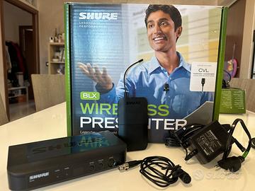 Microfono SHURE  BLX14E/CVL-M17 wireless