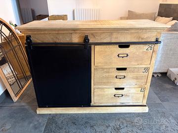 Mobile stile industriale