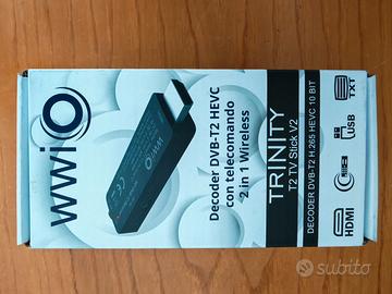 N. 1 dispositivo TRINITY T2 TV STICK V2 di WWIO