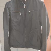 giacca impermeabile nera Camomilla (tg 44)